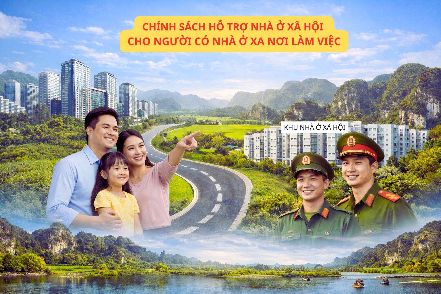 Ninh Bình ban hành quy định mới về điều kiện được hưởng chính sách hỗ trợ nhà ở xã hội đối với người đã có nhà ở nhưng ở xa nơi làm việc